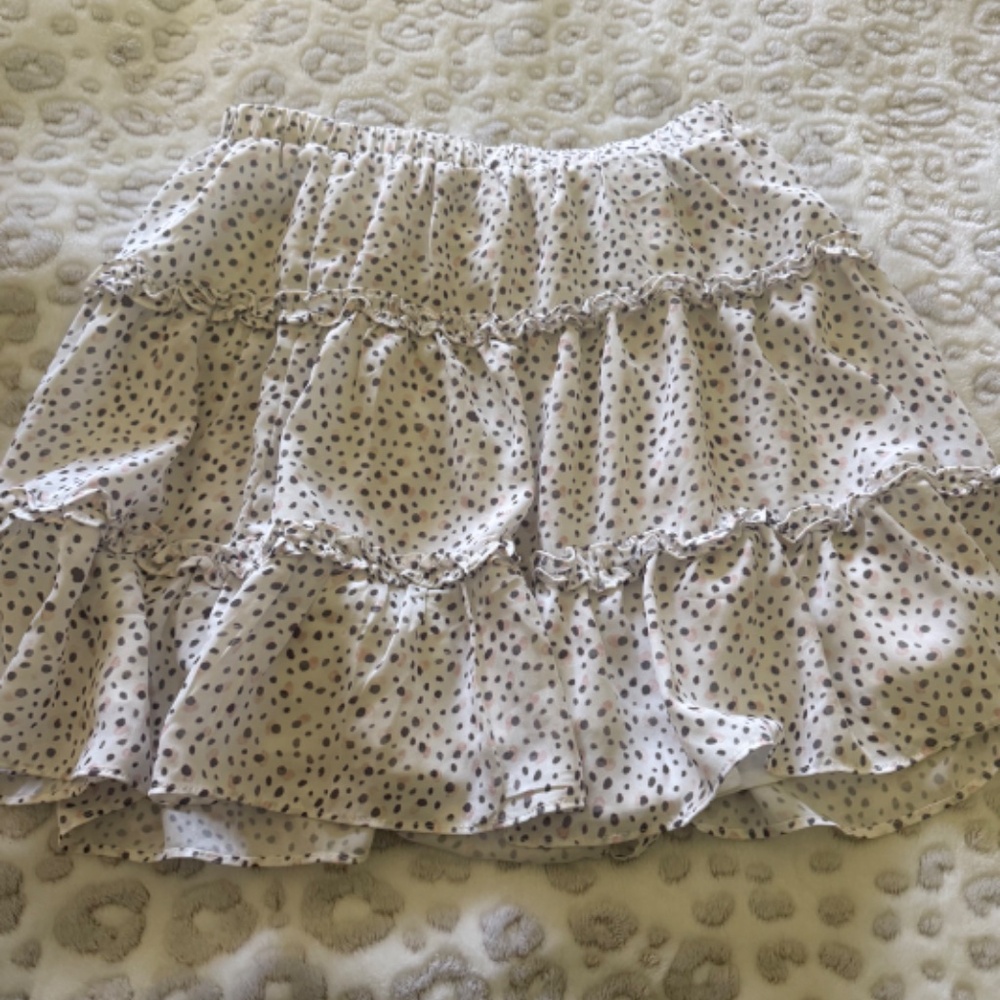 Princess Polly polka dot skirt